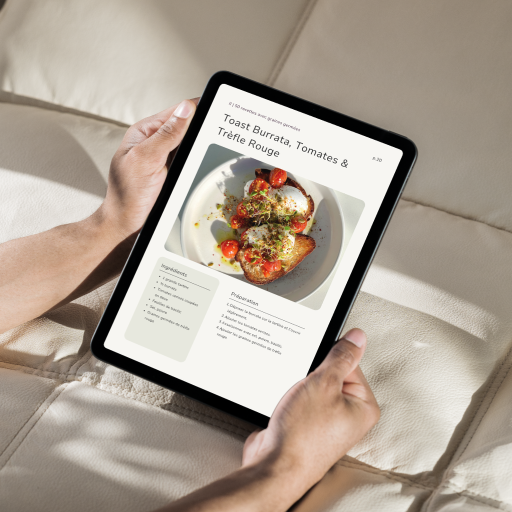 Graines Germées : Guide Ultime & Recettes (E-BOOK)